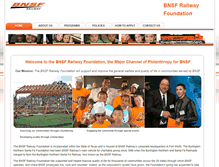 Tablet Screenshot of bnsffoundation.org